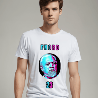 Camiseta FNORD 23 RAW (vaporwave)