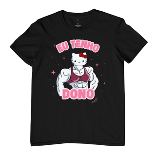 Nome do produto Camiseta Hello Kitty | EU TENHO DONO ✨