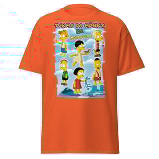 Nome do produto Camiseta Turma da Mônica Springfield
