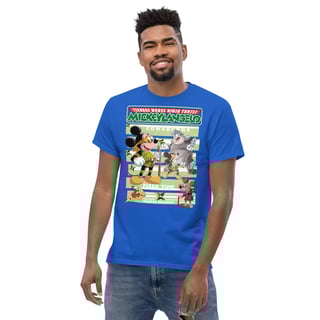 Nome do produto Camiseta MickeyLangelo (Tartarugas Ninja)