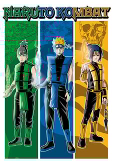 Nome do produto Moletom Naruto Kombat