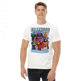 Nome do produto Camiseta Big Bang League of Justice