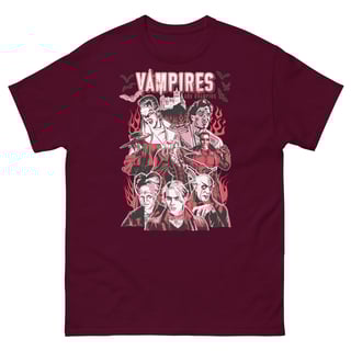 Nome do produto Camiseta Vampires and Dhampirs