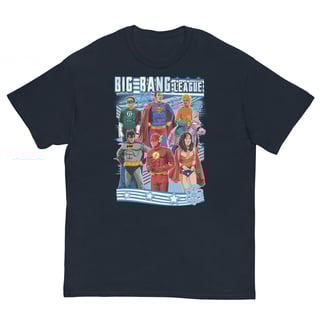 Nome do produto Camiseta Big Bang League of Justice