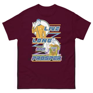 Nome do produto Camiseta Sheldon and Spock - BigBangTheory & StarTrek 