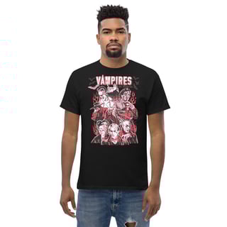 Nome do produto Camiseta Vampires and Dhampirs