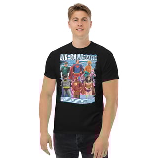 Nome do produto Camiseta Big Bang League of Justice