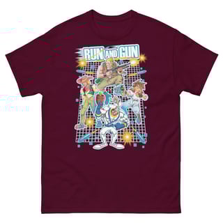 Nome do produto Camiseta Run 'n Gun Games