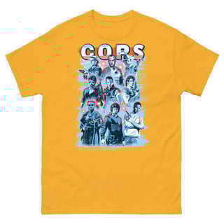 Nome do produto Camiseta policiais do cinema - Cops