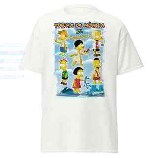 Nome do produto Camiseta Turma da Mônica Springfield