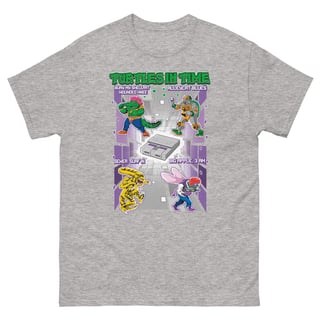 Nome do produto Camiseta Turtle in Time - SNES