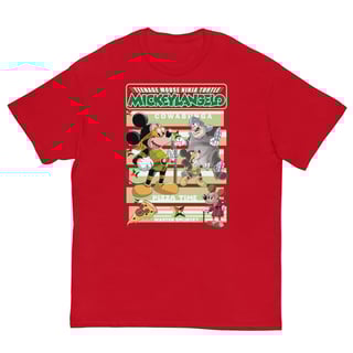 Nome do produto Camiseta MickeyLangelo (Tartarugas Ninja)