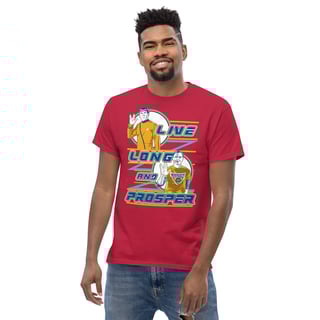 Nome do produto Camiseta Sheldon and Spock - BigBangTheory & StarTrek 