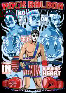 Nome do produto Camiseta Rock (Rocky) Balboa