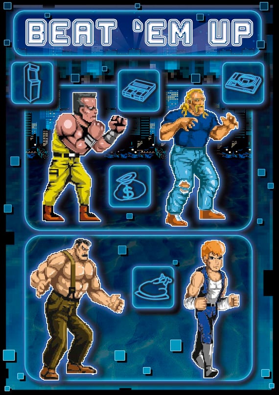 Camiseta Beat 'em up