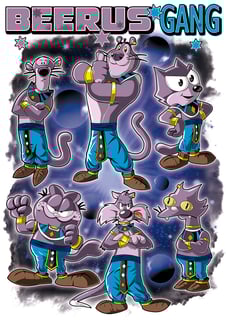 Nome do produto Moletom Beerus Gang (Bills) - DragonBall 