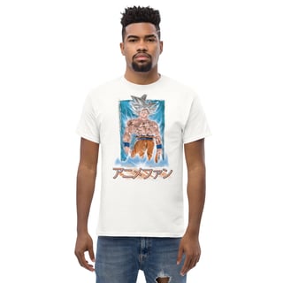 Nome do produto Camiseta Goku Anime Fan (em Japonês)