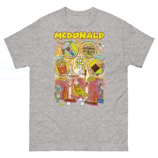 Nome do produto Camiseta McDonald versão 