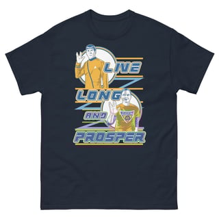 Nome do produto Camiseta Sheldon and Spock - BigBangTheory & StarTrek 