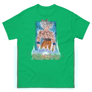 Nome do produto Camiseta Goku Anime Fan (em Japonês)