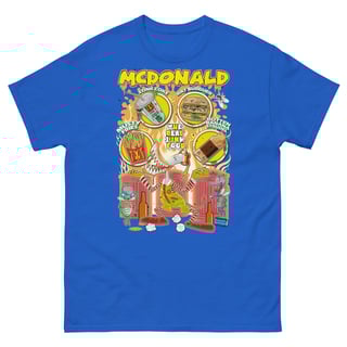Nome do produto Camiseta McDonald versão 