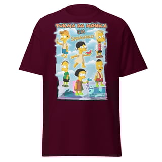 Nome do produto Camiseta Turma da Mônica Springfield
