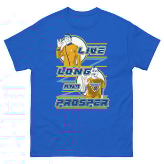 Nome do produto Camiseta Sheldon and Spock - BigBangTheory & StarTrek 