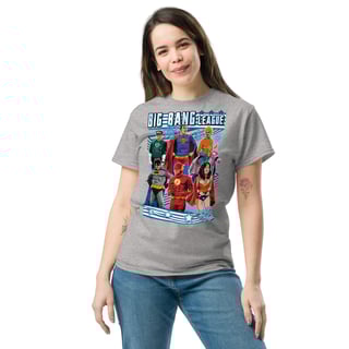 Nome do produto Camiseta Big Bang League of Justice