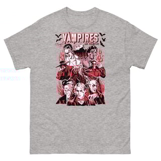 Nome do produto Camiseta Vampires and Dhampirs