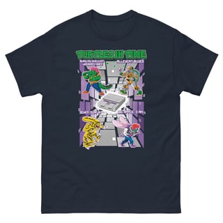 Nome do produto Camiseta Turtle in Time - SNES