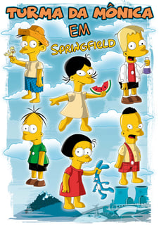 Nome do produto Moletom Turma da Mônica em Springfield