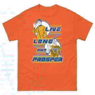 Nome do produto Camiseta Sheldon and Spock - BigBangTheory & StarTrek 