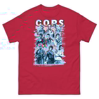 Nome do produto Camiseta policiais do cinema - Cops