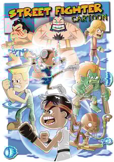 Nome do produto Moletom Street Fighter Cartoon