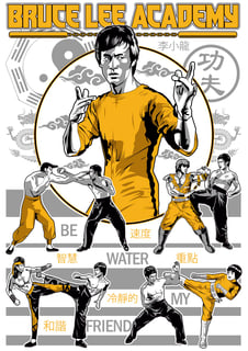 Nome do produto Moletom Bruce Lee Academy