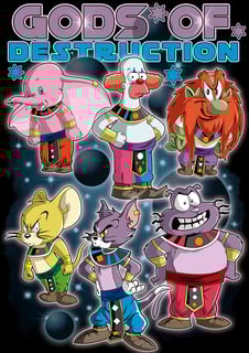 Nome do produto Moletom Gods of Destruction (Dragon Ball) Fun