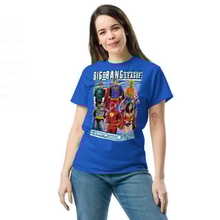 Nome do produto Camiseta Big Bang League of Justice