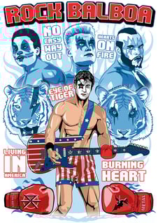 Nome do produto Moletom Rock (Rocky) Balboa