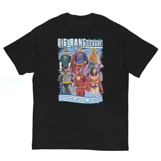 Nome do produto Camiseta Big Bang League of Justice