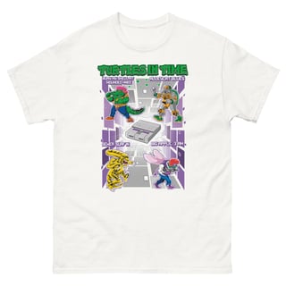 Nome do produto Camiseta Turtle in Time - SNES