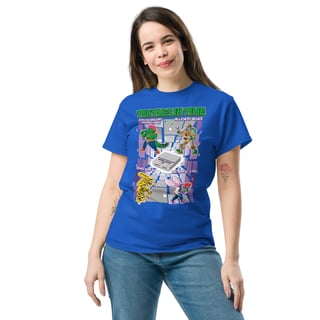 Nome do produto Camiseta Turtle in Time - SNES