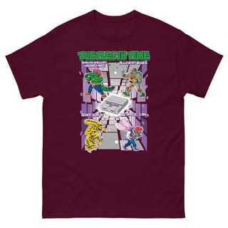 Nome do produto Camiseta Turtle in Time - SNES