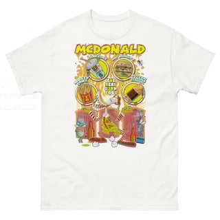 Nome do produto Camiseta McDonald versão 