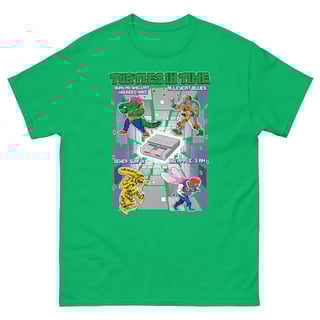 Nome do produto Camiseta Turtle in Time - SNES