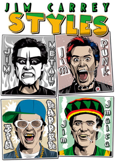 Nome do produto Moletom Jim Carrey Styles