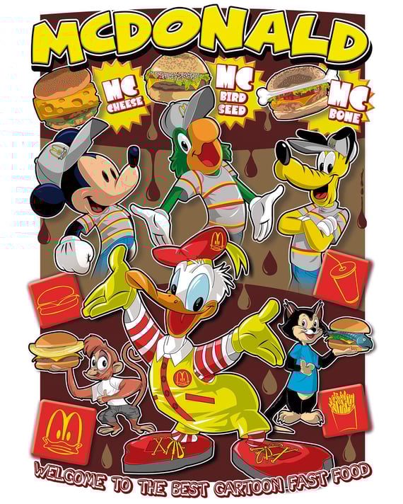 Camiseta Pato Donald (McDonald)