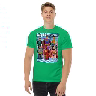 Nome do produto Camiseta Big Bang League of Justice