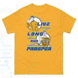 Nome do produto Camiseta Sheldon and Spock - BigBangTheory & StarTrek 