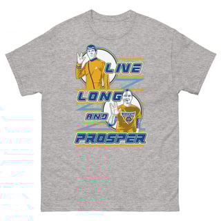 Nome do produto Camiseta Sheldon and Spock - BigBangTheory & StarTrek 