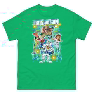 Nome do produto Camiseta Run 'n Gun Games